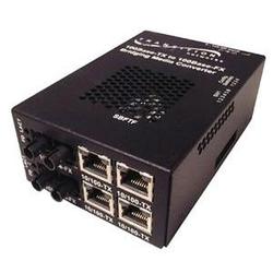 TRANSITION NETWORKS Transition Networks 10/100 Bridging Media Converter - 4 x RJ-45 , 2 x SC Duplex - 10/100Base-TX, 100Base-FX