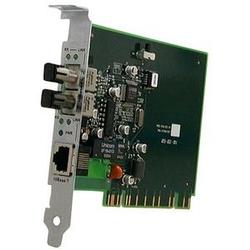 TRANSITION NETWORKS Transition Networks 100BASE-TX to 100BASE-FX PCI Media Converter - 1 x RJ-45 , 1 x SC Duplex - 100Base-TX, 100Base-FX