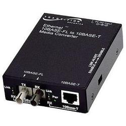 TRANSITION NETWORKS Transition Networks 10BASE-T to 10BASE-FL Media Converter - 1 x RJ-45 , 1 x SC Duplex - 10Base-T, 10Base-FL (E-TBT-FRL-05(XC)-NA)