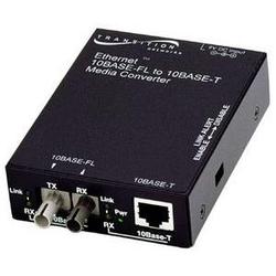 TRANSITION NETWORKS Transition Networks 10BASE-T to 10BASE-FL Media Converter - 1 x RJ-45 , 1 x ST Duplex - 10Base-T, 10Base-FL - Wall-mountable