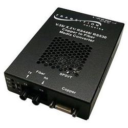 TRANSITION NETWORKS Transition Networks Copper To Fiber Media Converter - 1 x DB-26 Serial, 1 x SC Duplex