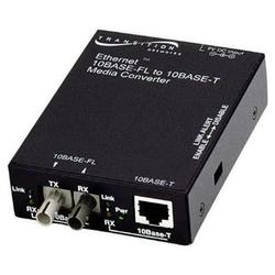 TRANSITION NETWORKS Transition Networks E-TBT-FRL-05 10BASE-T to 10BASE-FL Ethernet Media Converter - 1 x RJ-45 , 1 x ST - 10Base-T, 10Base-FL - Wall-mountable