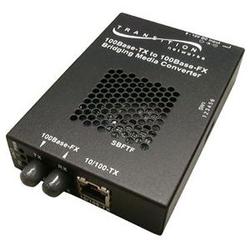 TRANSITION NETWORKS Transition Networks Fast Ethernet Bridging Media Converter - 1 x RJ-45 , 1 x SC - 10/100Base-TX, 100Base-FX