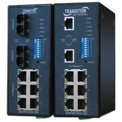 TRANSITION NETWORKS Transition Networks Fast Ethernet Industrial Converter Switch - 6 x RJ-45 , 2 x SC Duplex - 10/100Base-TX, 100Base-FX (SISTM1013-162-LR)