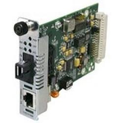 TRANSITION NETWORKS Transition Networks Fast Ethernet Point System Slide-In-Module Media Converter - 1 x RJ-45 , 1 x MT-RJ - 100Base-TX, 100Base-FX (CFETF1018-205)