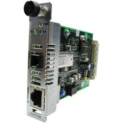 TRANSITION NETWORKS Transition Networks Fast Ethernet Slide-in-Module Media Converter - 1 x RJ-45 100Base-TX Duplex, 1 x SC 100Base-FX - UTP/STP, Fiber - Media Converter