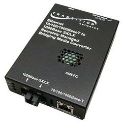 TRANSITION NETWORKS Transition Networks Gigabit Ethernet Stand-Alone Media Converter - 1 x RJ-45 - 10/100/1000Base-T