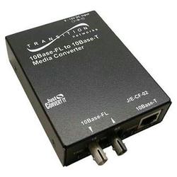 TRANSITION NETWORKS Transition Networks Just Convert-IT Stand-Alone Media Converter - 1 x RJ-45 , 1 x SC Duplex - 10Base-T, 10Base-FL (J/E-CF-02(SC)-NA)