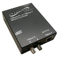 TRANSITION NETWORKS Transition Networks Just Convert-IT Stand-Alone Media Converter - 1 x RJ-45 , 1 x SC Duplex - 10Base-T, 10Base-FL (J/E-CF-02(SM)-NA)