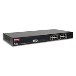 MILAN TECHNOLOGY Transition Networks MIL-L800i EmPowered Ethernet 8-Port Power over Ethernet Injector Hub