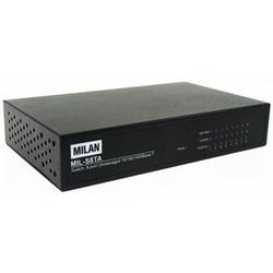 TRANSITION NETWORKS Transition Networks MIL-S8TA 8-Port Gigabit Ethernet Switch - 8 x 10/100/1000Base-T LAN