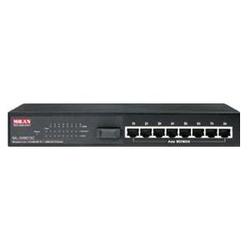 MILAN TECHNOLOGY Transition Networks MIL-SM801SC-60 8-Port Managed Fast Ethernet Switch - 8 x 10/100Base-TX LAN, 1 x 100Base-FX Uplink