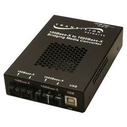 TRANSITION NETWORKS Transition Networks OAM/IP-Based Remotely Managed Transceiver - 1 x SC - 1000Base-BX