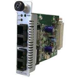 TRANSITION NETWORKS Transition Networks Point System Single-mode to Single-mode Transceiver - 1 x SC Duplex , 1 x SC Duplex - OC-3, OC-3