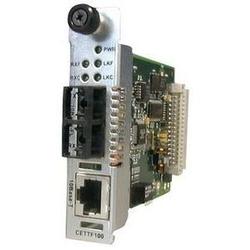 TRANSITION NETWORKS Transition Networks Point System Slide-In-Module Media Converter - 1 x RJ-45 , 1 x SC Duplex - 10Base-T, 10Base-FL (CETTF1029-106)