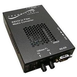 TRANSITION NETWORKS Transition Networks RS232 Copper to Fiber Media Converter - 1 x DB-9 , 1 x ST Duplex