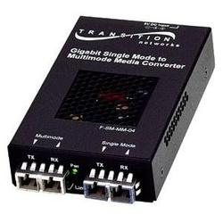 TRANSITION NETWORKS Transition Networks SFMFF1329-222 Gigabit Ethernet Optical Mode Media Converter - 1 x SC , 1 x SC - 1000Base-SX, 1000Base-LX - Wall-mountable