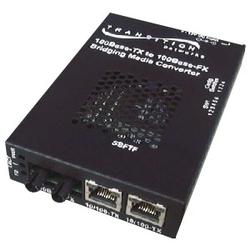 TRANSITION NETWORKS Transition Networks Stand-Alone Fast Ethernet Media Converter - 2 x RJ-45 , 1 x MT-RJ - 10/100Base-TX, 100Base-FX