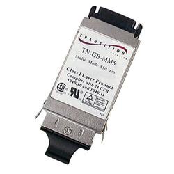 TRANSITION NETWORKS Transition Networks TN-GB-SM55 GBIC Transceiver Module - 1 x 1000Base-LX - GBIC