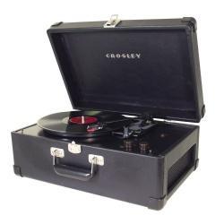 Crosley Traveller Turntable in Black - - CR49-BK