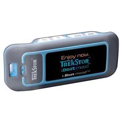 Trekstor TrekStor i.Beat mood 1GB MP3 Player - FM Tuner, FM Recorder, Voice Recorder - 1 OLED - Gray, Blue