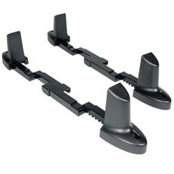 Tripp Lite 2-9U Stand - Plastic - Black