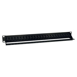 Tripp Lite 24 Port Cat6 Feed-Through Patch Panel - 24 x RJ-45