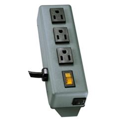 Tripp Lite 3SP 3 Outlets Power Strip - NEMA 5-15P - Receptacle: 3 x NEMA 5-15R - 6ft