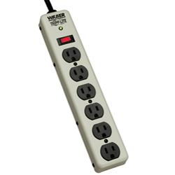 Tripp Lite 6 Outlets 120V Surge Suppressor - Receptacles: 6 x NEMA 5-15R - 450J