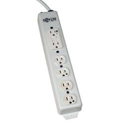 Tripp Lite Agency Approved Hospital/Medical Outlet Strip - NEMA 5-15P - Receptacle: 6 x NEMA 5-15R Hospital Grade - 15ft