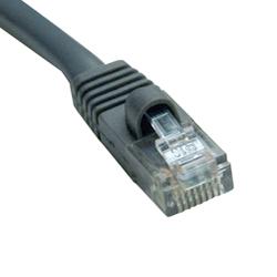 Tripp Lite Cat.5E UTP Patch Cable - 1 x RJ-45 - 1 x RJ-45 - 100ft - Gray