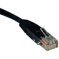 Tripp Lite Cat 5e UTP Patch Cable - 1 x RJ-45 - 1 x RJ-45 - 50ft - Black