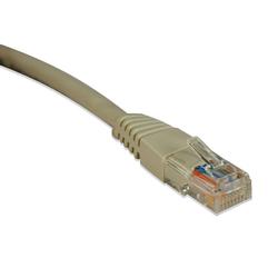 Tripp Lite Cat5e Patch Cable - 1 x RJ-45 - 1 x RJ-45 - 100ft - Gray (N002-100-GY)