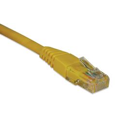 Tripp Lite Cat5e Patch Cable - 1 x RJ-45 - 1 x RJ-45 - 10ft - Yellow