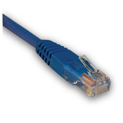 Tripp Lite Cat5e Patch Cable - 1 x RJ-45 - 1 x RJ-45 - 25ft - Blue (N002-025-BL)