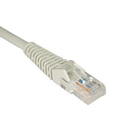 Tripp Lite Cat5e Patch Cable - 1 x RJ-45 - 1 x RJ-45 - 50ft - Gray