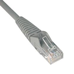 Tripp Lite Cat6 Patch Cable - 1 x RJ-45 - 1 x RJ-45 - 10ft - Gray