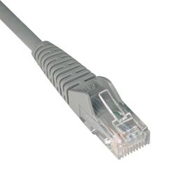 Tripp Lite Cat6 Patch Cable - 1 x RJ-45 - 1 x RJ-45 - 3ft - Gray