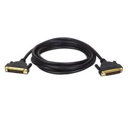 Tripp Lite DB25 Straight Through Gold Cable - 1 x DB-25 - 1 x DB-25 - 10ft