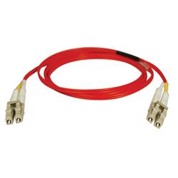 Tripp Lite Fiber Optic Duplex Patch Cable - 2 x LC - 2 x LC - 16.4ft - Red