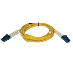 Tripp Lite Fiber Optic Duplex Patch Cable - 2 x LC - 2 x LC - 32.81ft - Yellow