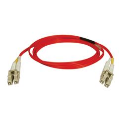 Tripp Lite Fiber Optic Duplex Patch Cable - 2 x LC - 2 x LC - 65.62ft - Red