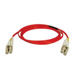 Tripp Lite Fiber Optic Duplex Patch Cable - 2 x LC - 2 x LC - 9.84ft - Red