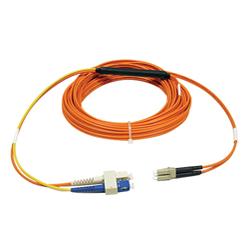 Tripp Lite Fiber Optic Duplex Patch Cable - 2 x LC - 2 x SC - 13.12ft