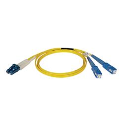 Tripp Lite Fiber Optic Duplex Patch Cable - 2 x LC - 2 x SC - 32.8ft