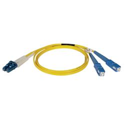 Tripp Lite Fiber Optic Duplex Patch Cable - 2 x LC - 2 x SC - 82ft