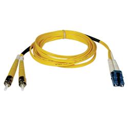 Tripp Lite Fiber Optic Duplex Patch Cable - 2 x LC - 2 x ST - 3.28ft - Yellow