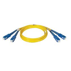 Tripp Lite Fiber Optic Duplex Patch Cable - 2 x SC - 2 x SC - 16.4ft - Yellow