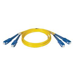 Tripp Lite Fiber Optic Duplex Patch Cable - 2 x SC - 2 x SC - 19.69ft - Yellow