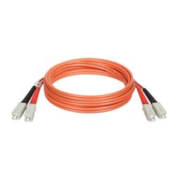 Tripp Lite Fiber Optic Duplex Patch Cable - 2 x SC - 2 x SC - 196.85ft - Orange